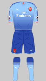 arsenal 2017-18 change kit