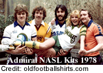 admiral nasl kits 1977