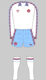 aston villa 1975-1981 change kit