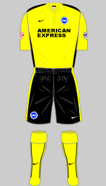 brighton & hove albion change kit