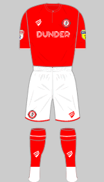 bristol city fc 2019-20 1st kit