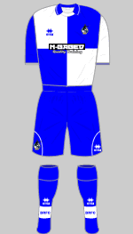 bristol rovers 2009-10 strip