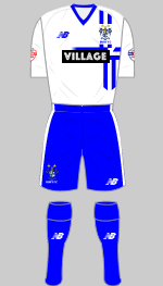 bury fc 2015-16 kit