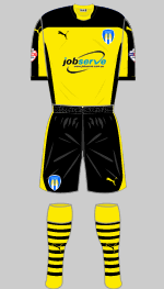 colchester united 2014-15 change kit