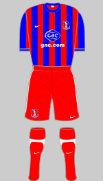 crystal palace 2010-11 home strip