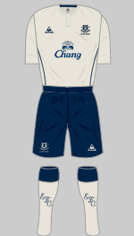 everton fc third kit 2011-12