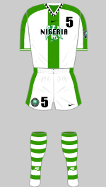 nigeria 1995 womens world cup 2nd kit