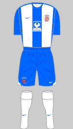 hartlepool united 2009-10 strip