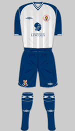 lincoln city 2009-11 away kit