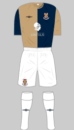 lincoln city 2009-10 third kit