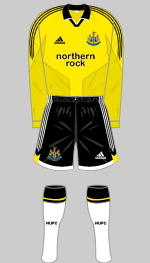 newcastle united 2004 third kit