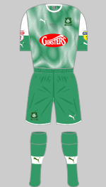 plymouth argyle 2019-20 2nd kit