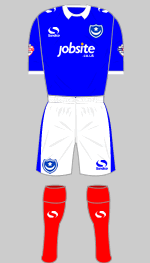 portsmouth fc 2014-15 1st kit