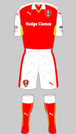 rotherham united 2016-17 1sxt kit