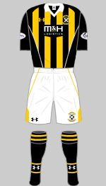 east fife fc 2014-15 1st kit