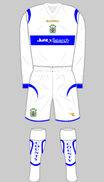 stockport county 2007-08 away kit