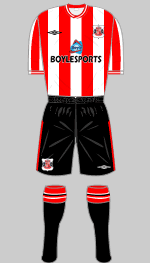 sunderland fc 2009 kit