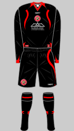 walsall 2008-09 away kit