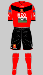 newtown fc 2014-15 1st kit