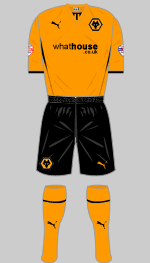 wolves 2013-14 home kit