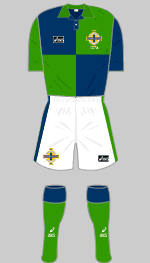 northern ireland 1996 kit