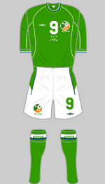 ireland 2001 home kit