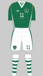 republic of ireland home strip 2010