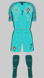 portugal euro 2016 2nd kit